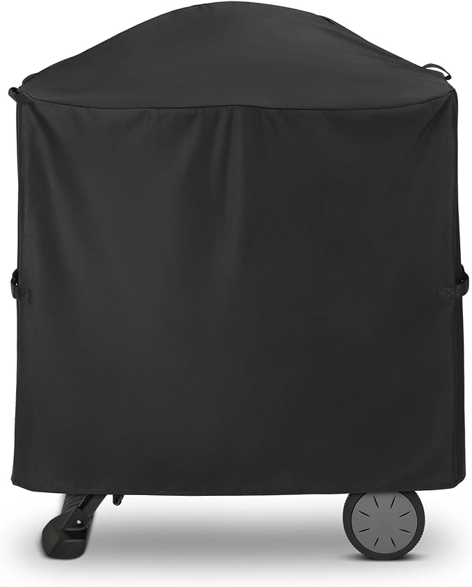 Unicook Grill Cover for Weber Q100/1000 Q200/2000 Series Grills on Portable Cart by UNICOOK