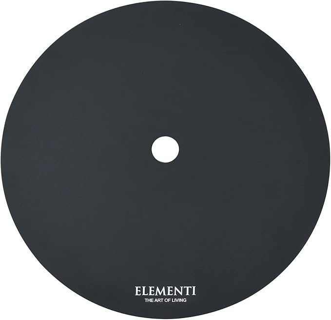 Elementi+ | Nimes Gas Fire Pit Cast Concrete 40" Dia. Round Fire Table - Image 4