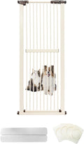 Lumizone Extra Tall Cat Gate 61.02" High Pressure Mounted Extra Wide by Lumizone
