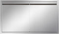 Outdoor Kitchen Door 36" W x 21" H inch Stainless Steel BBQ Double Doors Flush by ATATOD