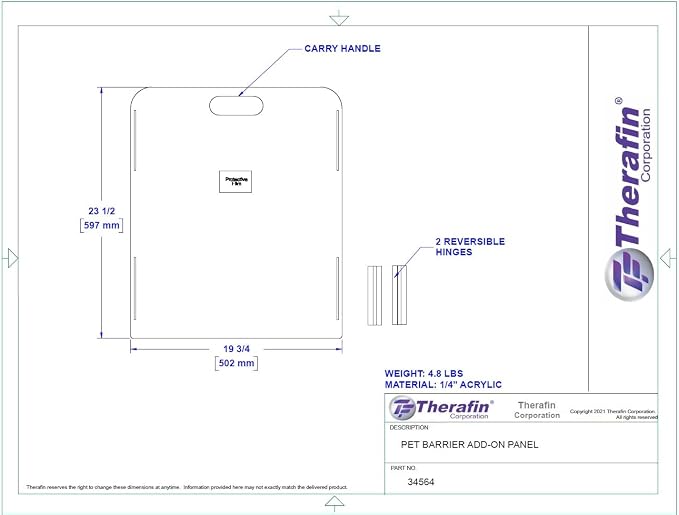 Pet Barrier 1-Panel Add-On ONLY - Image 2