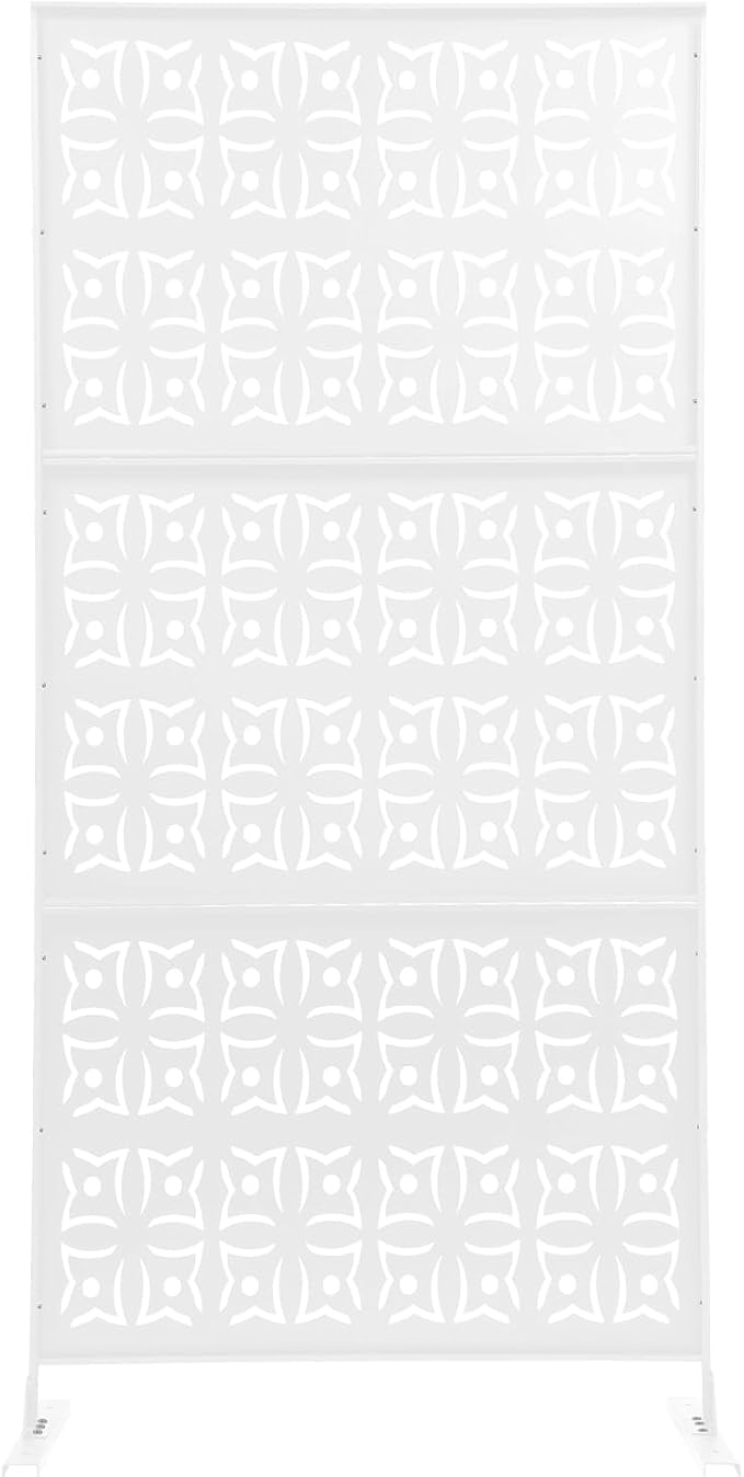75" H×35" W Decorative Outdoor Privacy Screen by DYRABREST