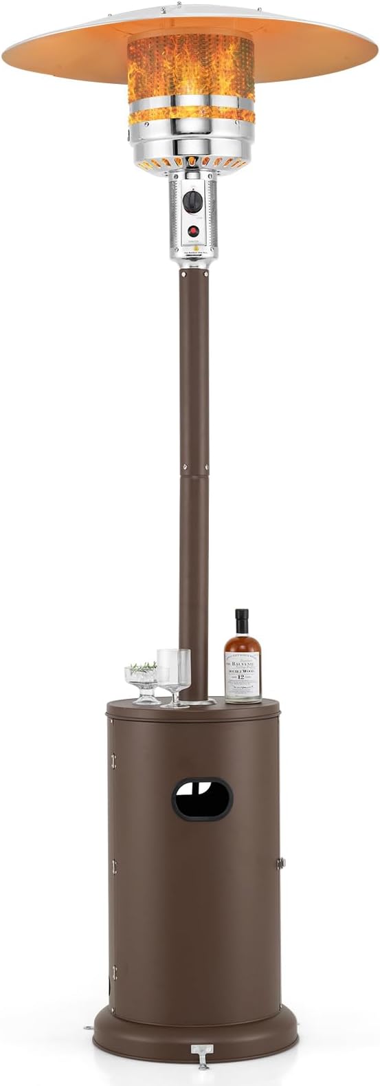 Tangkula 50, 000 BTU Propane Outdoor Heater, Patio Heater by TANGKULA