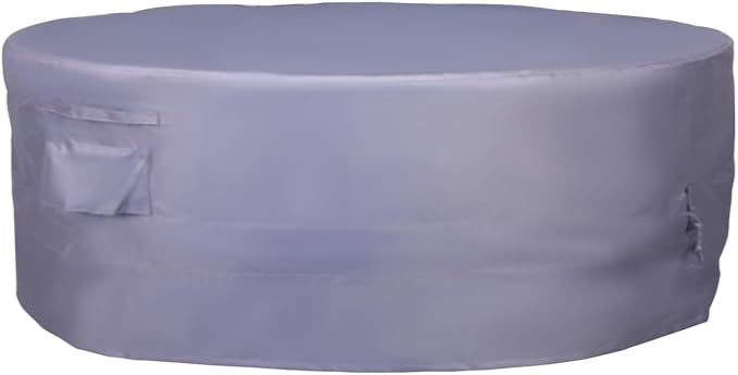 Round Patio Furniture Cover, Heavy Duty and Waterproof by PatioFurnitureCovers