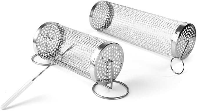 Rolling grilling basket set of-2 Perfect - Image 6