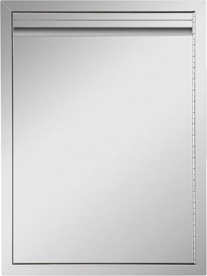 Outdoor Kitchen Door 18" W x 21" H inch Double Wall Door Panel Stainless Steel by ATATOD