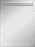 Outdoor Kitchen Door 18" W x 21" H inch Double Wall Door Panel Stainless Steel by ATATOD