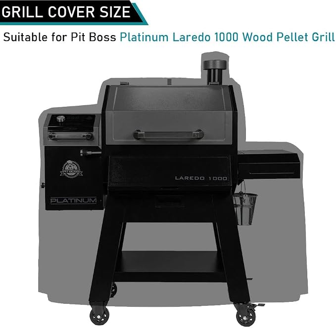 ZJYWSCH Grill Cover for Pit Boss Platinum Laredo 1000 PB1000PL Wood Pellet - Image 2