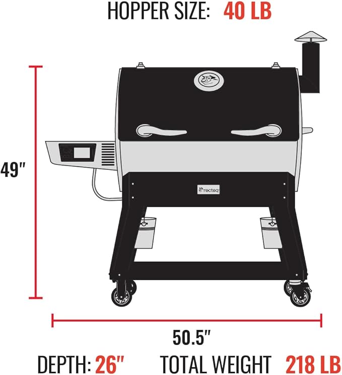 recteq Pellet Grill Smoker - Image 4