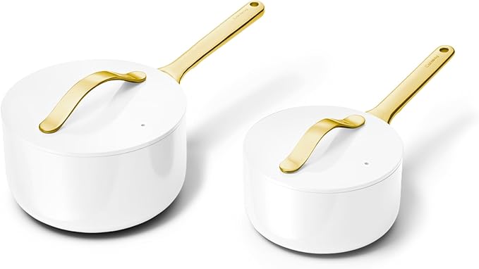 Caraway Nonstick Ceramic Sauce Pans by Caraway