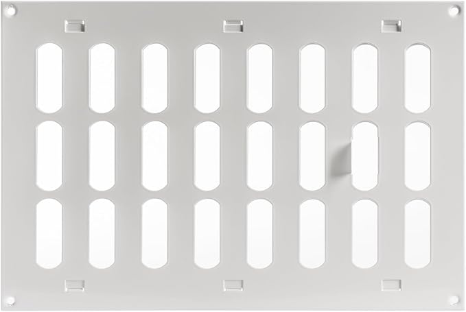 Repa Market 12" x 8" Inch White Adjustable Air Vent Cover by RepaMarket