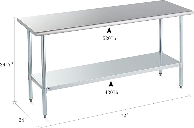 ROCKPOINT Stainless Steel Table - Image 4