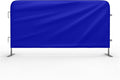 Heavy Duty Portable Crowd Control 8ft Barricade Jacket Cover by Crowd+Control+Warehouse