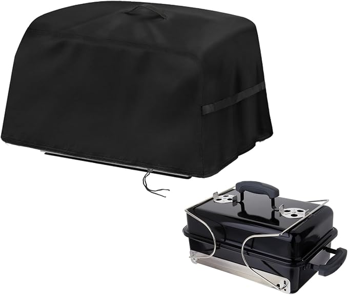 Grill Cover Fit for Weber Go-Anywhere Charcoal Grill, Waterproof Portable by Aidetech