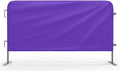 Heavy Duty Portable Crowd Control 8ft Barricade Jacket Cover by Crowd+Control+Warehouse