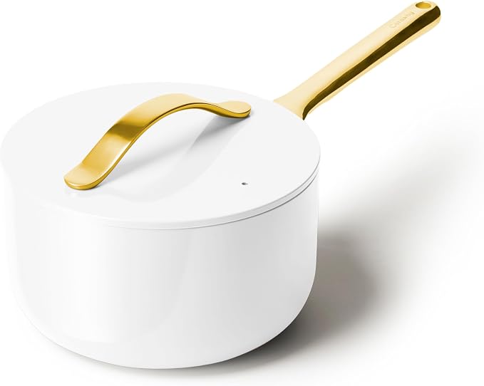 Caraway Nonstick Ceramic Sauce Pan by Caraway