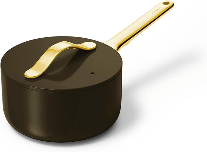 Caraway Nonstick Ceramic Sauce Pan by Caraway