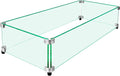 Fire Pit Wind Guard, Thick Glass and Easy Installation by ProtectYourOutdoorProductsforLongerLife
