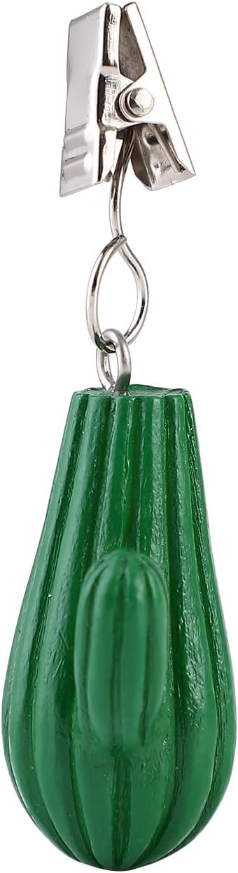 TwoFish Home Set of 4 New Green Cactus Tablecloth Weights Clips Handicraft New - Image 4