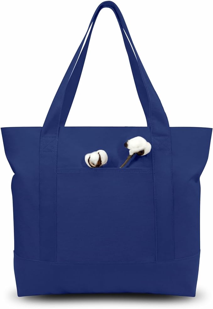 TOPDesign 1-Pack Canvas Tote Bag by TOPDesign