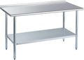 ROCKPOINT Stainless Steel Table by ROCKPOINT