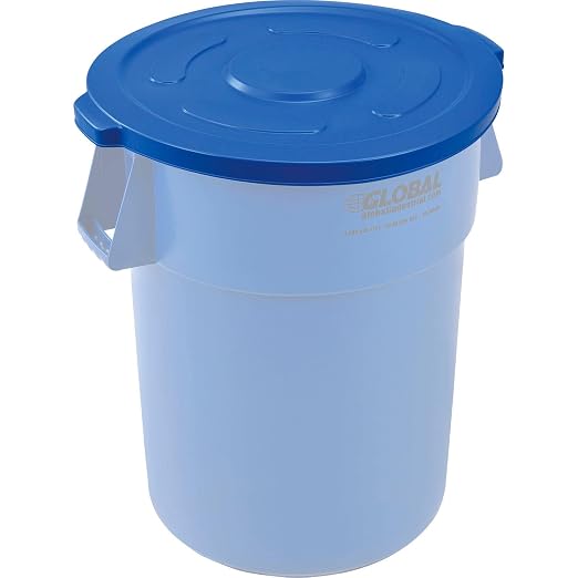 Global Industrial 55 Gallon Garbage Can Lid - Image 6