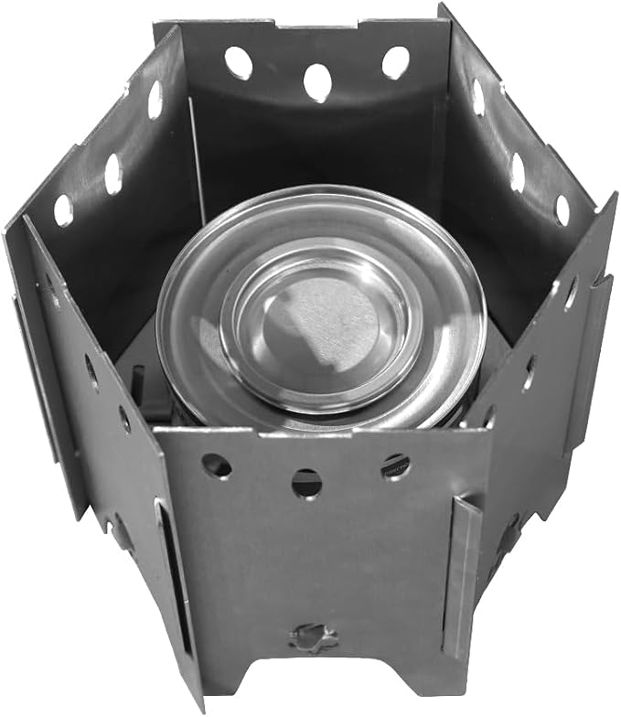 Folding Flame Compact Folding Camping Stove – Portable, Lightweight, Stainless - Image 4