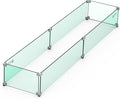Skyflame Fire Pit Table Glass Wind Guard by Skyflame