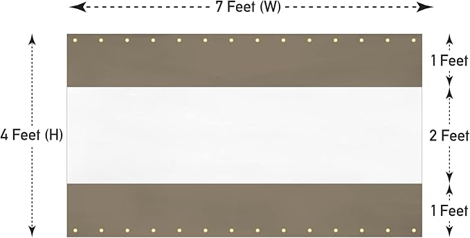 Covers & all Outdoor Clear Panel Curtain, 12 oz Vinyl Outdor Curtains - Image 2