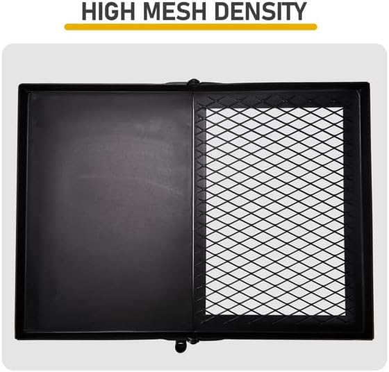 Folding Swivel Campfire Grill, Portable 2-in-1 Cooking Grate & Grill Pan - Image 6