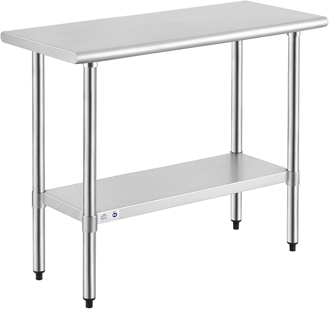 ROCKPOINT Stainless Steel Table by ROCKPOINT