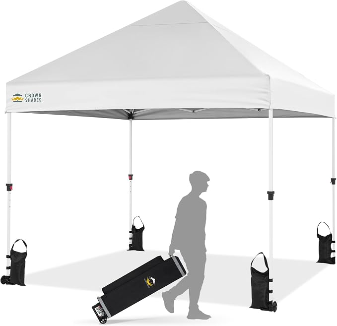 CROWN SHADES 10x10 Heavy Duty Canopy by CrownShades