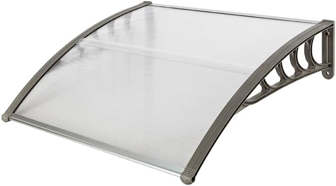Simply-Me 40" x 40" Door Window Awning Polycarbonate Cover Front Door Outdoor by Unknown