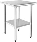 HARDURA Stainless Steel Table 24X24 Inches by HARDURA