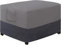 Easy-Going Outdoor Ottoman Cover, Waterproof Patio Ottoman Cover, Heavy Duty by Easy-Going