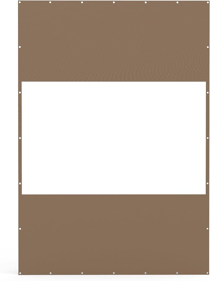 Domi Heavy Duty Outdoor Clear Panel Curtain, 18 oz Waterproof PVC Polyester - Image 8