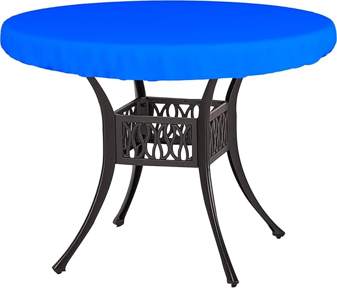Covers & All Round Table Top Cover, 18 Oz Heavy Duty Waterproof UV & Weather by CoversAll