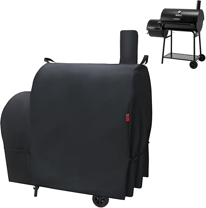 Outdoor Grill Cover for Royal Gourmet CC1830FC Barrel Charcoal Grill, Cover by CoverGeny