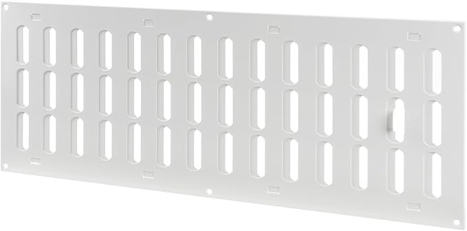 Repa Market 20" x 8" Inch White Adjustable Air Vent Cover by RepaMarket