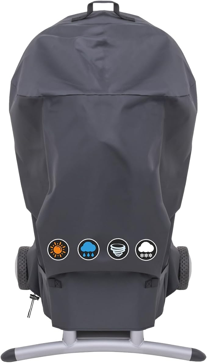 Grill Cover for Charbroil Electric/Gas Patio Bistro, Heavy Duty 600D Waterproof by Rsipelsk
