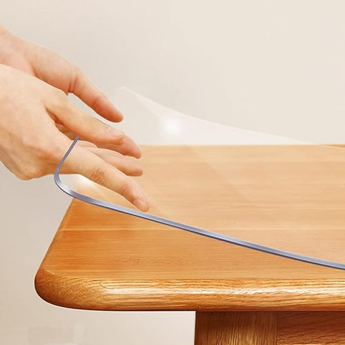12x18 Inch Clear Desk Cover Protector 1.5mm Thick Plastic Desk Pad Mat PVC by SPLENDEFUL