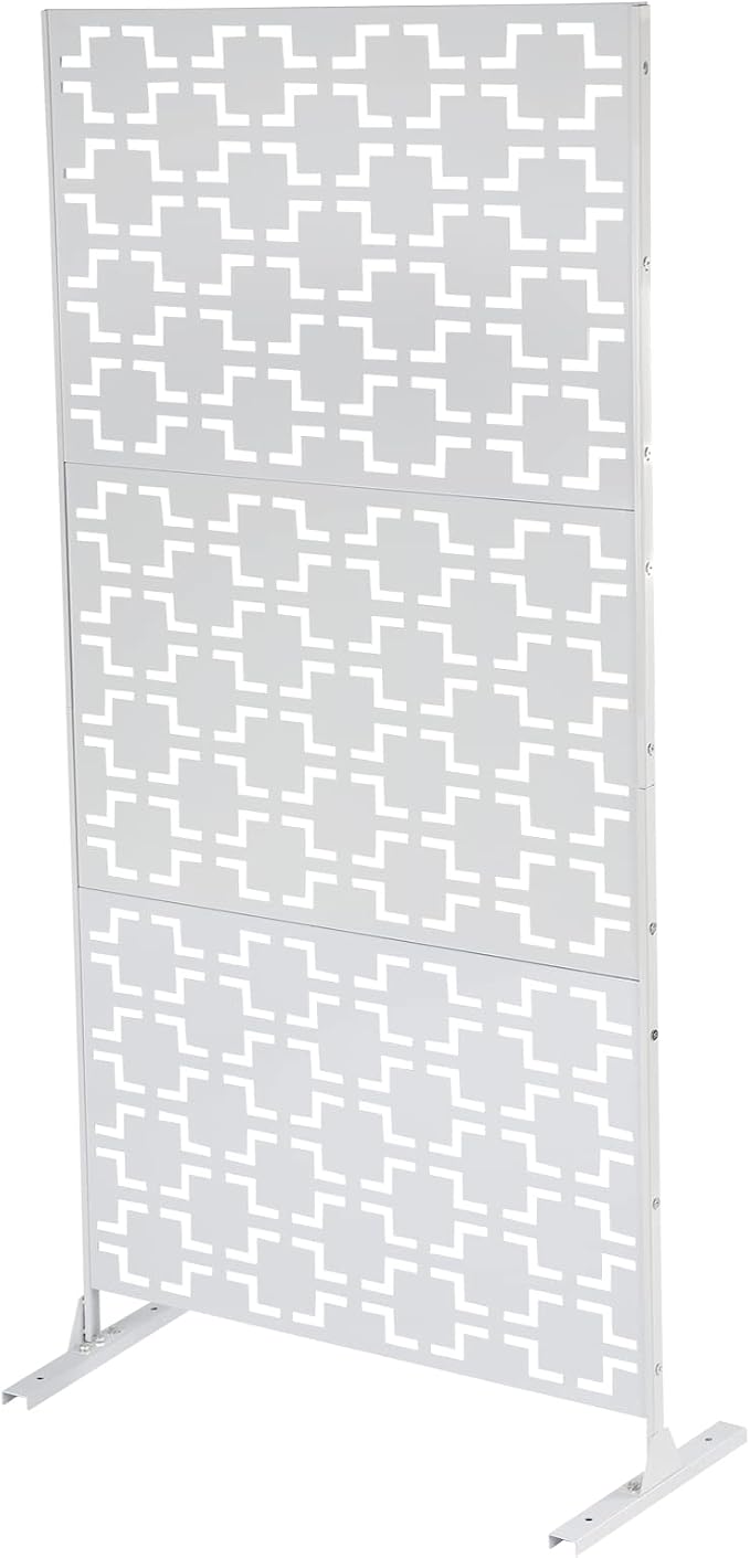 Outdoor Metal Privacy Screen by WANLECY
