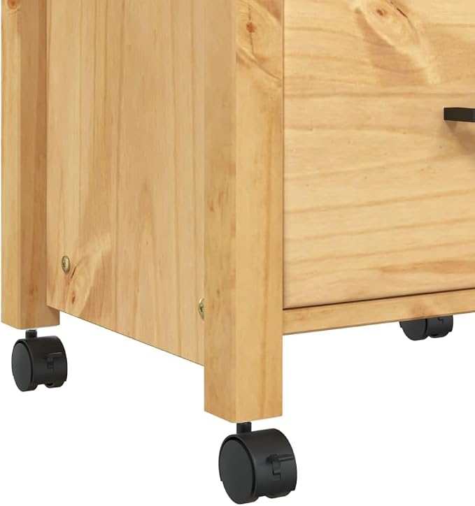 Kitchen Trolley Monza Rolling Kitchen Island Cart - Image 4