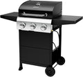 ROVSUN 3-Burner Propane Gas BBQ Grill by ROVSUN