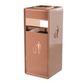 Commercial Trash Can - 42L Heavy Duty Stainless Steel Garbage Bin by CrazyAnt