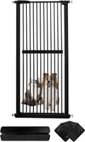 Lumizone Extra Tall Cat Gate 61.02" High Pressure Mounted Extra Wide by Lumizone
