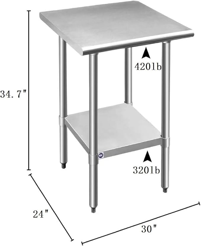 ROCKPOINT Stainless Steel Table - Image 4