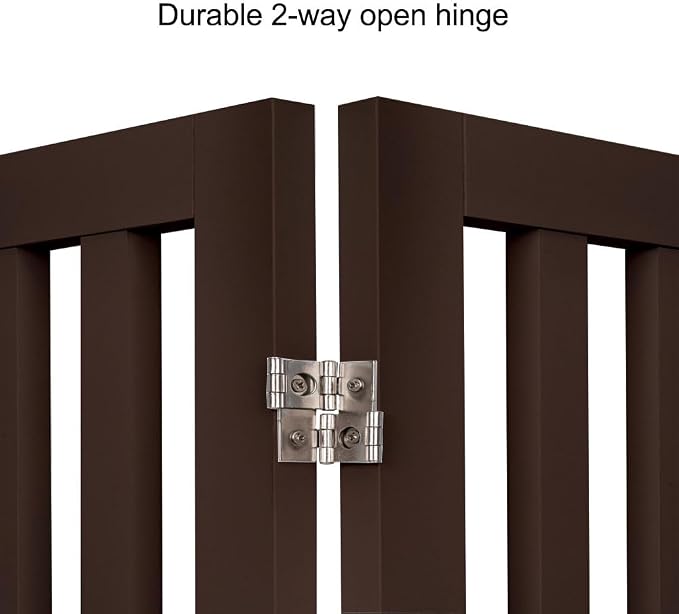 unipaws 24”H Free Standing Pet Gate - Image 7