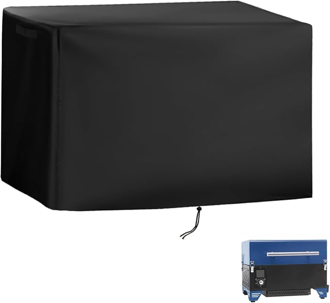 Pellet Grill Cover for ASMOKE AS350 Portable Smoker, Heavy-Duty 600D Pellet by Unknown