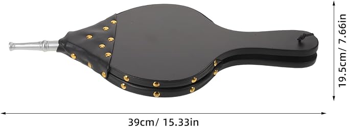 Wood Fireplace Bellows: Hand Crank Air Blower - Image 2